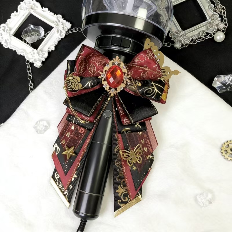 Tie Bar Set Gift - Vintage Lolita Lüks Yay Müzik Desteği