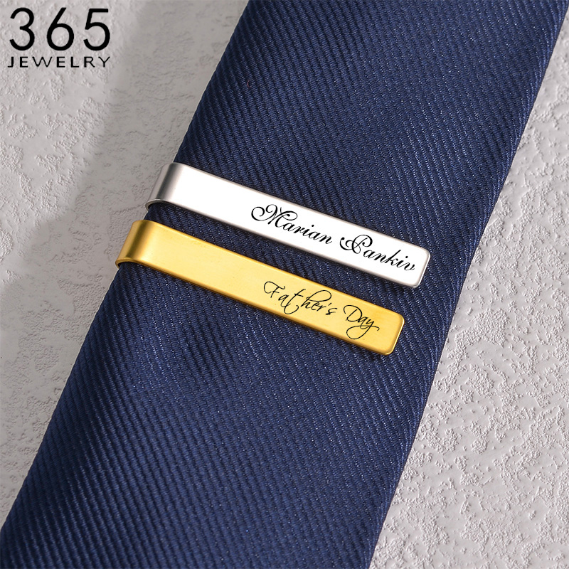 Paslanmaz çelik kazınmış adı k - Tie Bar Set Gift incelemesi ve fiyatı